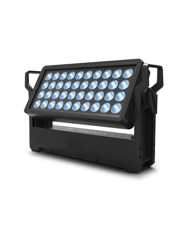 CHAUVET PRO COLORADO-PANEL-Q40 - rectangular wash light that features 40 15 W RGBW LEDs capable of flawless edge-to-edge color mixing.