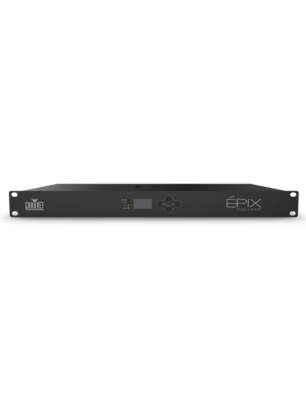 CHAUVET PRO EPIX-FLEX-DRIVE - 2 plug and play outputs that drive up to 4 ÉPIX Flex 20 at 960 LEDs each.