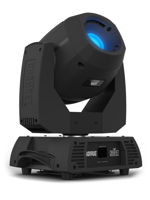 CHAUVET PRO ROGUE-R1E-SPOT - shines brightly with a 170 W LED light source in a 14° beam angle for crisp gobo projections in a range of eight beautiful colors.