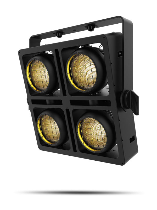 CHAUVET PRO STRIKE-ARRAY4 - outdoor-ready audience blinder with four high-power warm white LEDs housed in independently focusable pods.