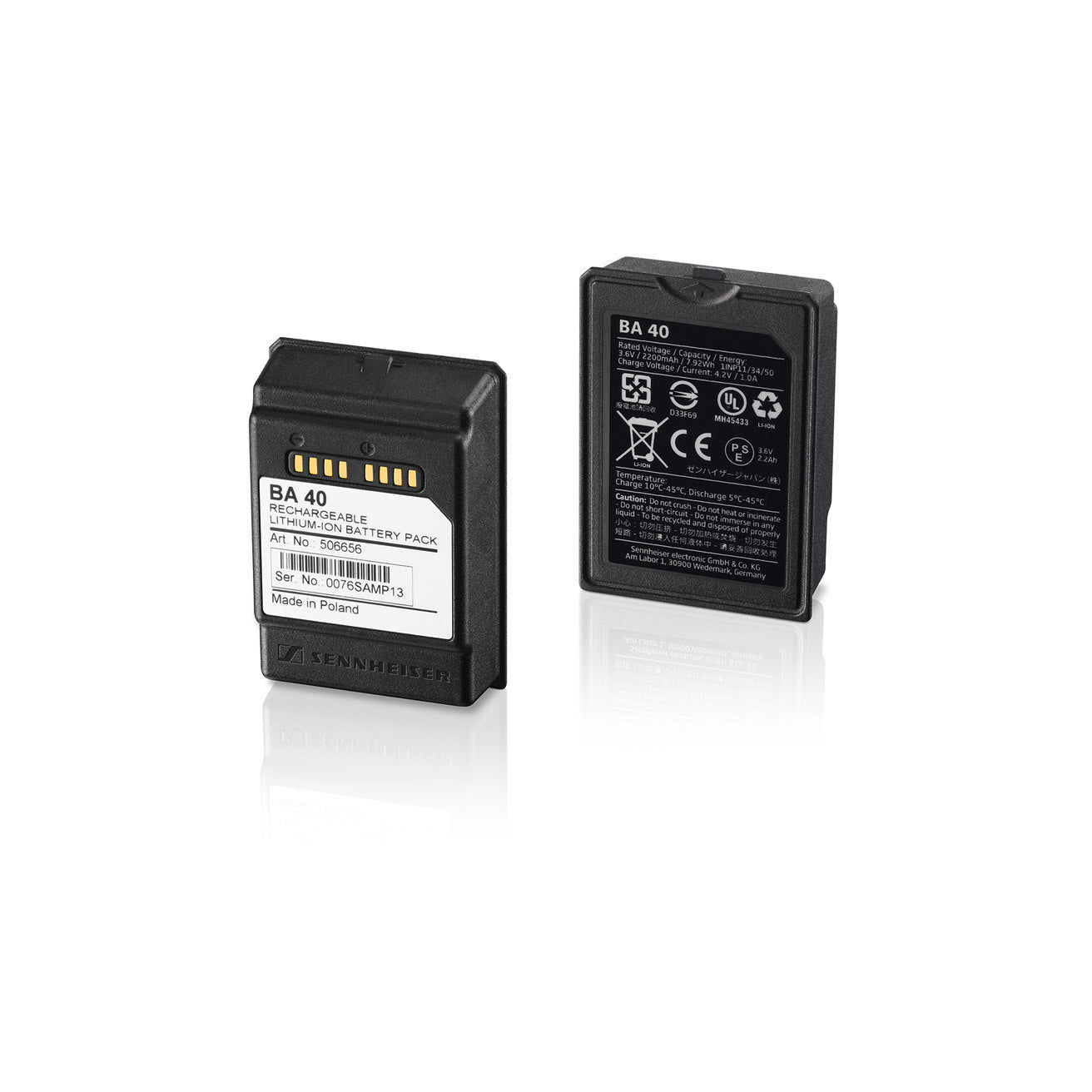 SENNHEISER BA 40 Rechargeable remplacement battery