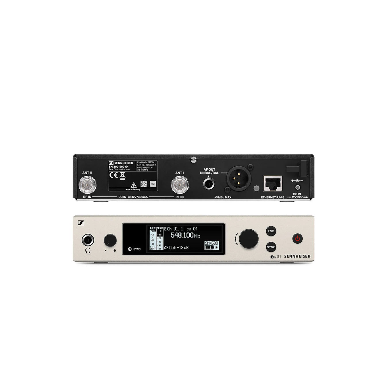 SENNHEISER ew 500 G4-935-GW1 Wireless vocal set - EW 500 G4-935-GW1 (558 - 608 MHz)