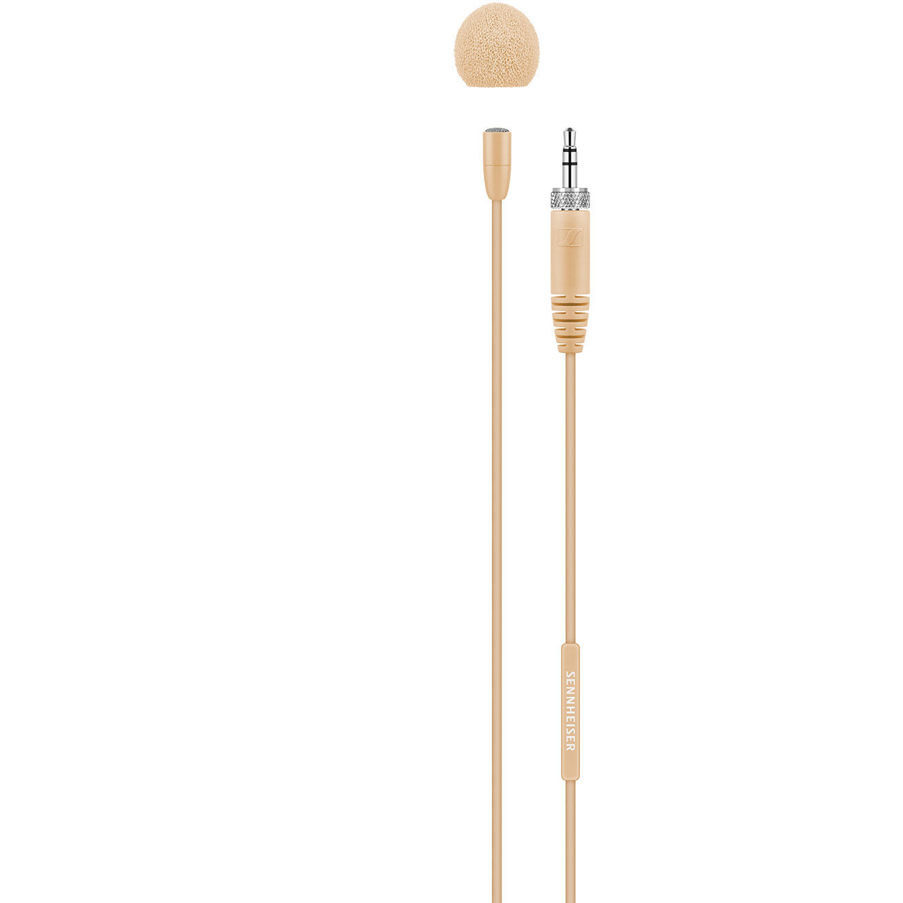 SENNHEISER MKE ESSENTIAL OMNI-BEIGE-3-PIN Lavalier microphone - MKE Essential Omni (Beige, 3-Pin)