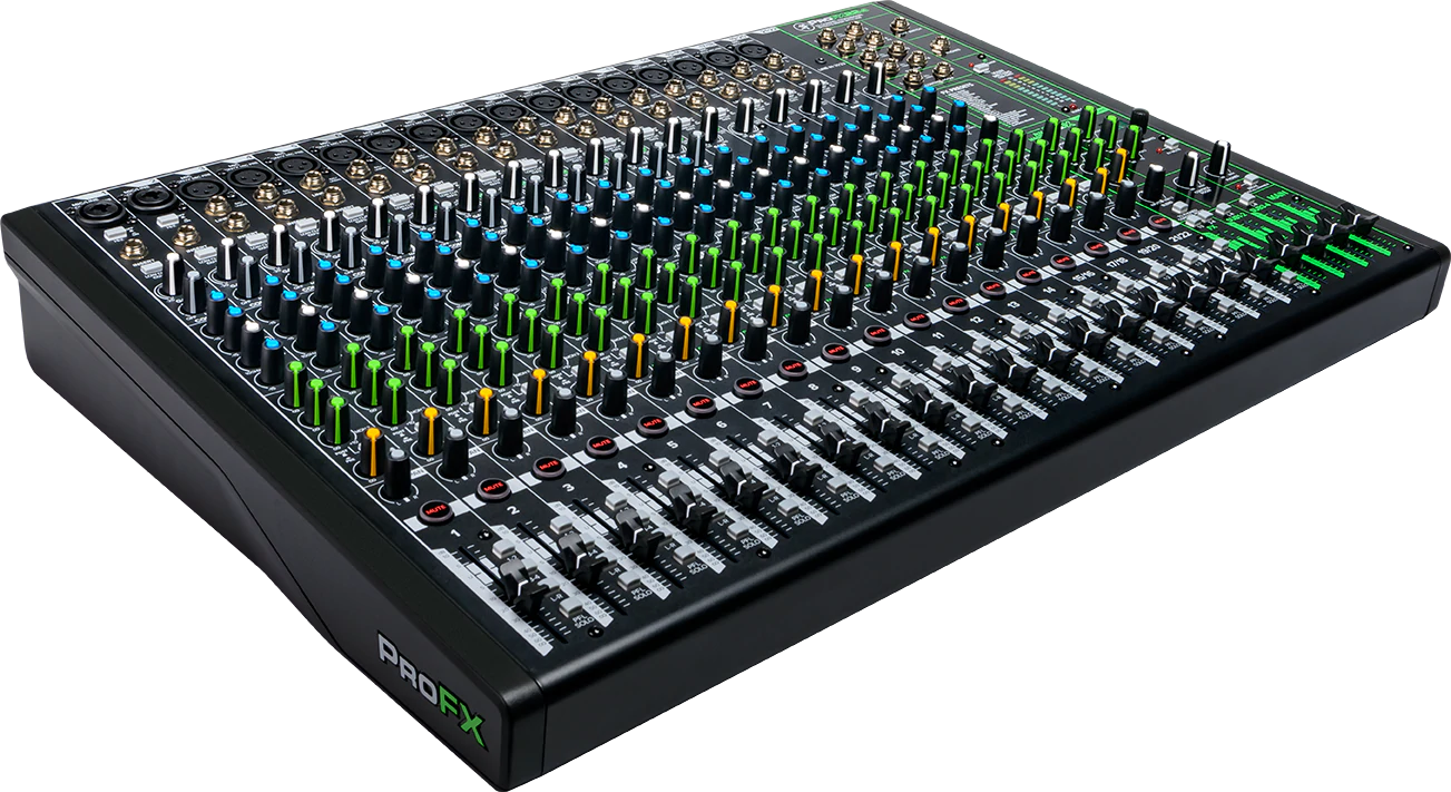 MACKIE PROFX22V3 - Compact 22 channels mixer with FX and USB