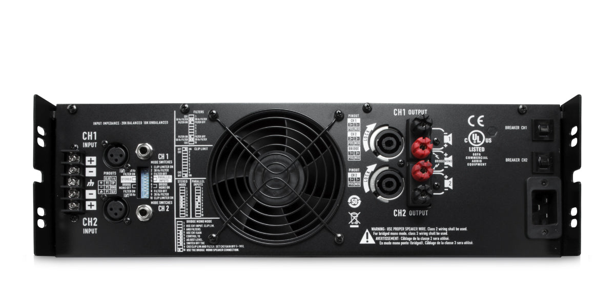 QSC RMX5050A - Amplifier 2 X 1800 WATT 4 OHM