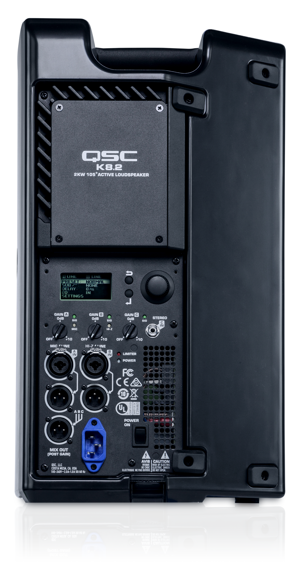 QSC K8.2 Powered 8'' 2000 WATT