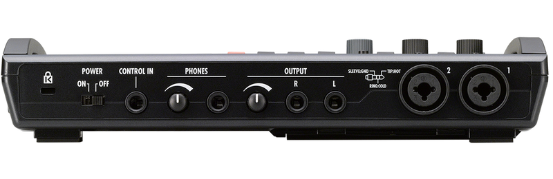 ZOOM R8 R-Series Recorder interface
