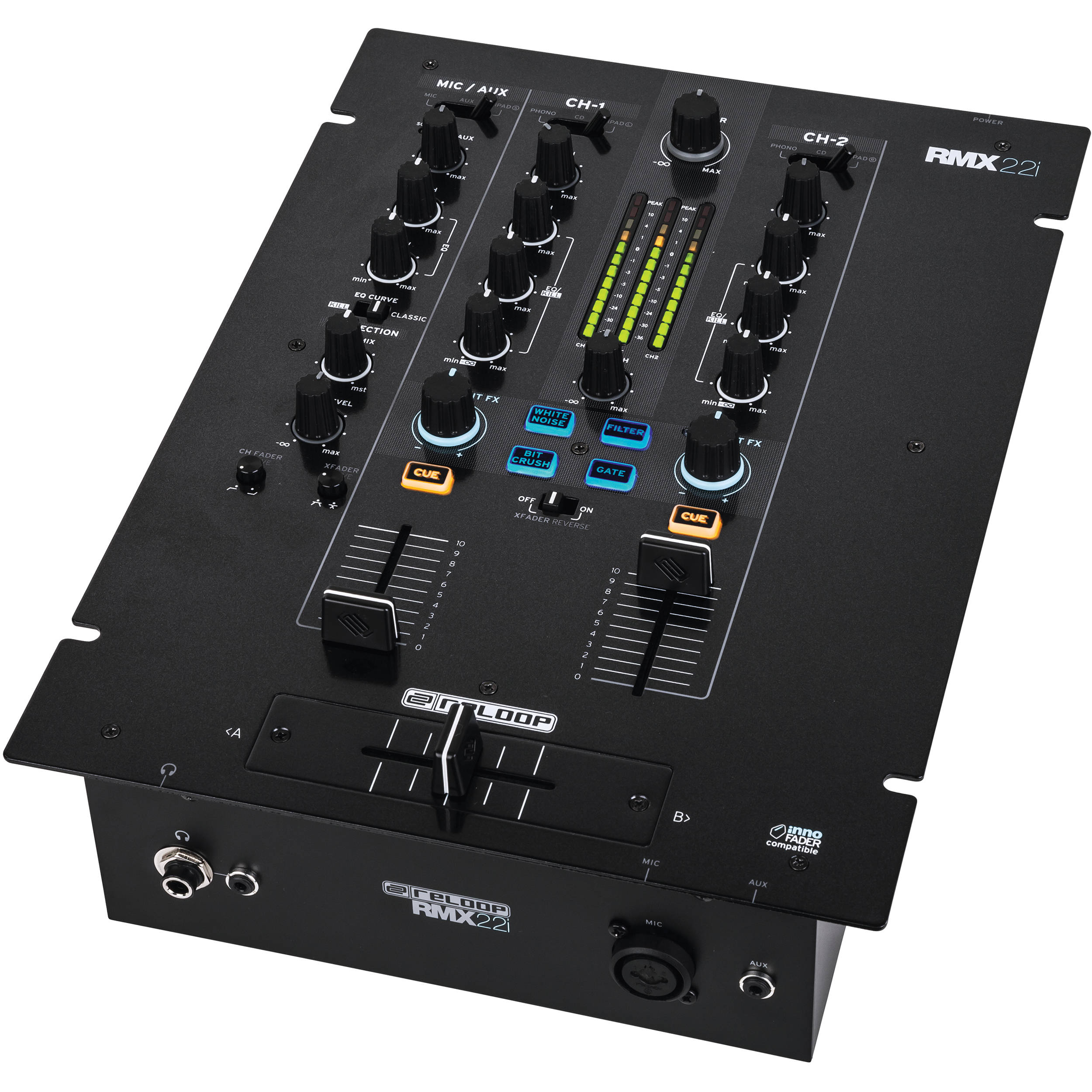 RELOOP RMX-22I - 2 (+1) Channel Digital Effect Mixer