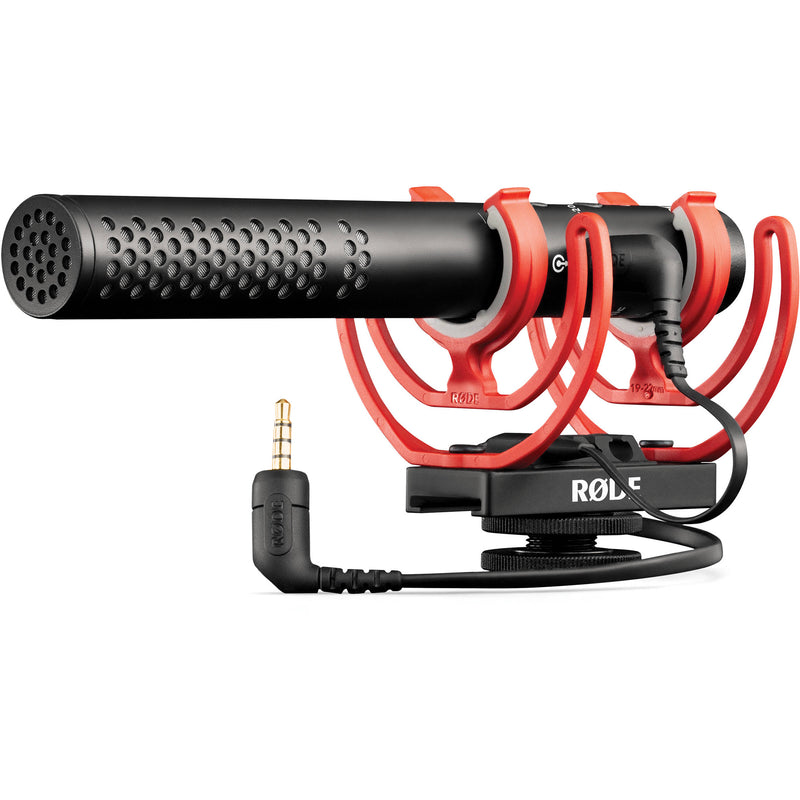 RODE VideoMic NTG On-camera shotgun Microphone with auto-switching output and USB connectivity