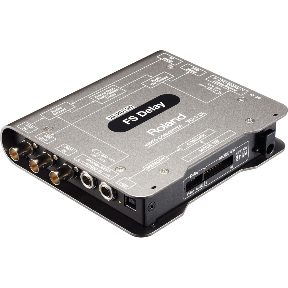 ROLAND VC-1-DL - BI-DIRECTIONAL SDI/HDMI WITH DELAY AND FRAME SYNC