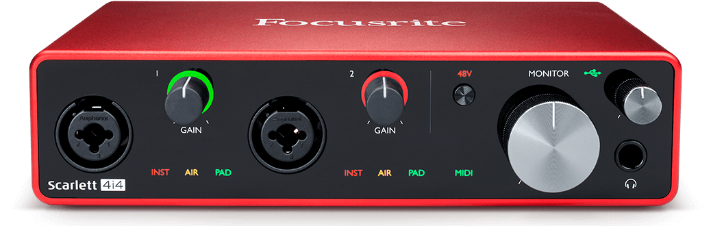 FOCUSRITE Scarlett 4i4 3rd Gen (Disc)