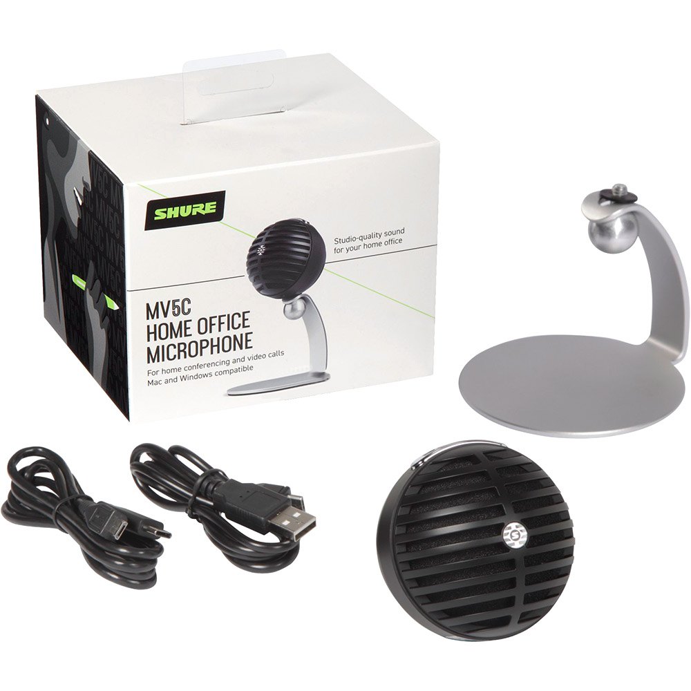 SHURE MV5C-USB (Open box)  USB Home Office Microphone