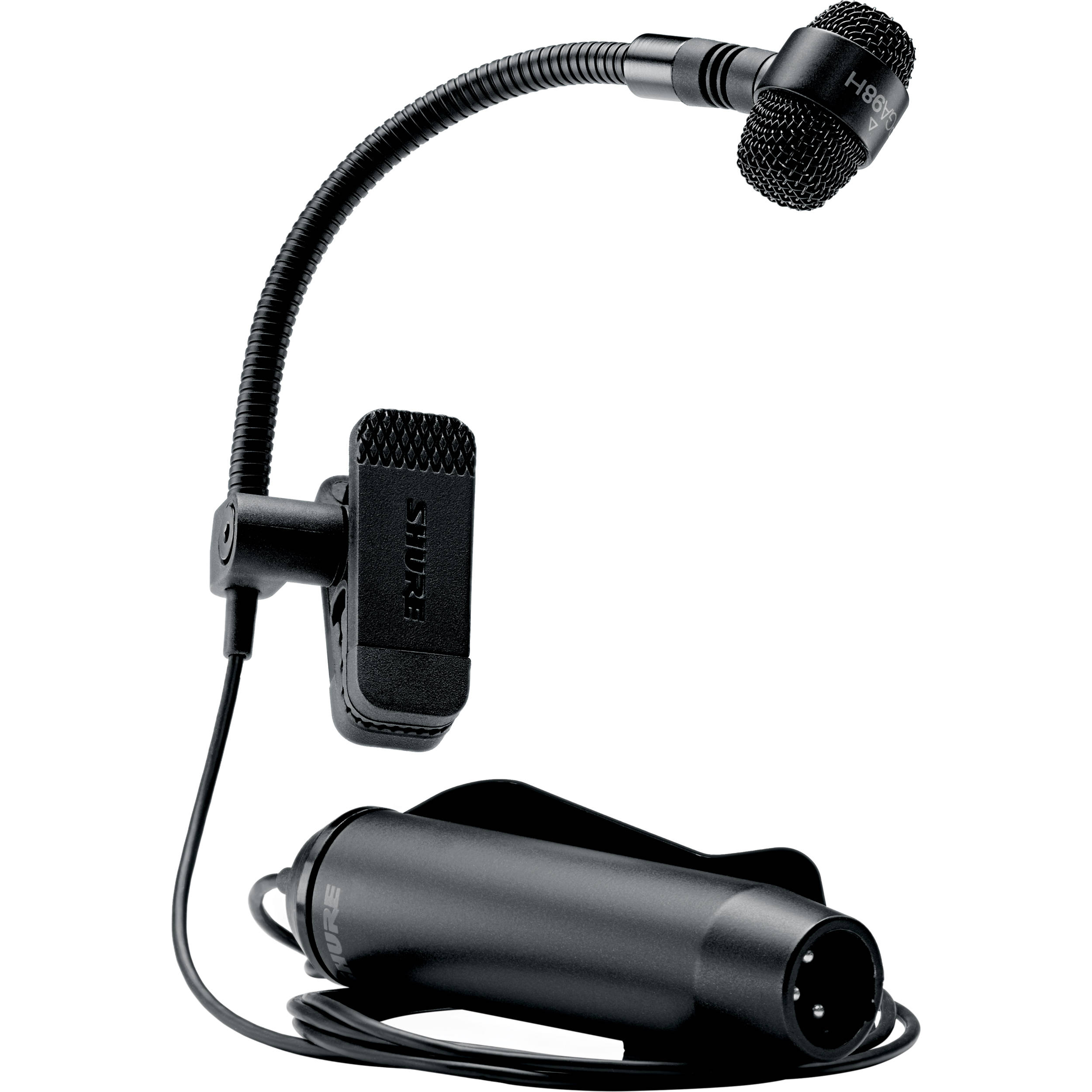 SHURE PGA98H-XLR - Instrument Cardioid condenser instrument clip microphone