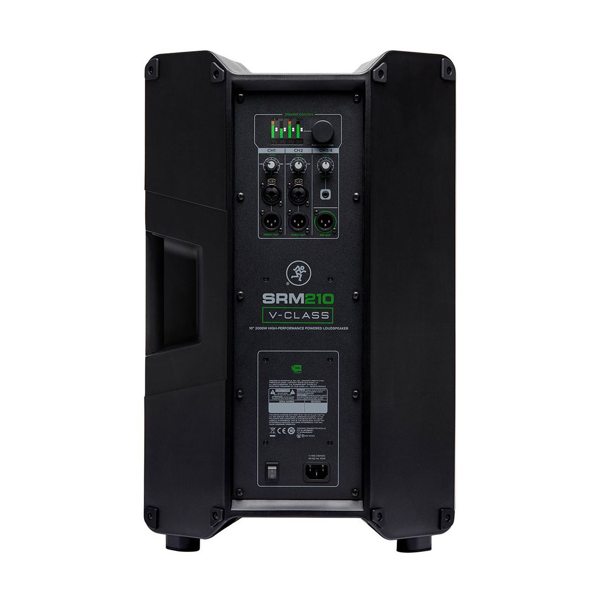 MACKIE SRM210 V-Class - 10” 2000W High-Performance Powered Loudspeaker