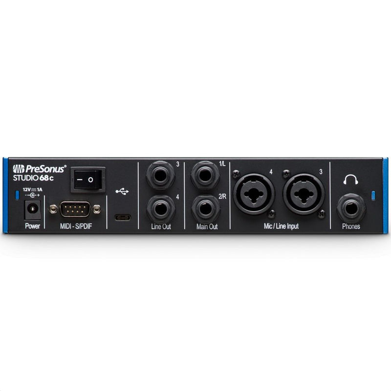 PRESONUS STUDIO 68C - Studio 68c: Ultra-high-def USB-C™ compatible audio interface.