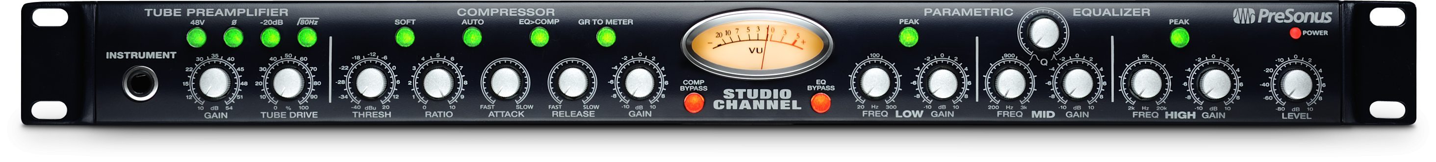 PRESONUS Studio Channel - 1 channel vacuum-tube mic/instrument preamplifier