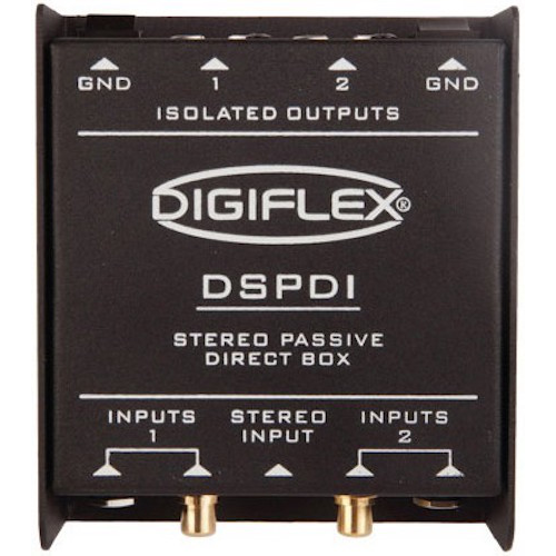 DIGIFLEX DSPDI - Dual channel passive direct box