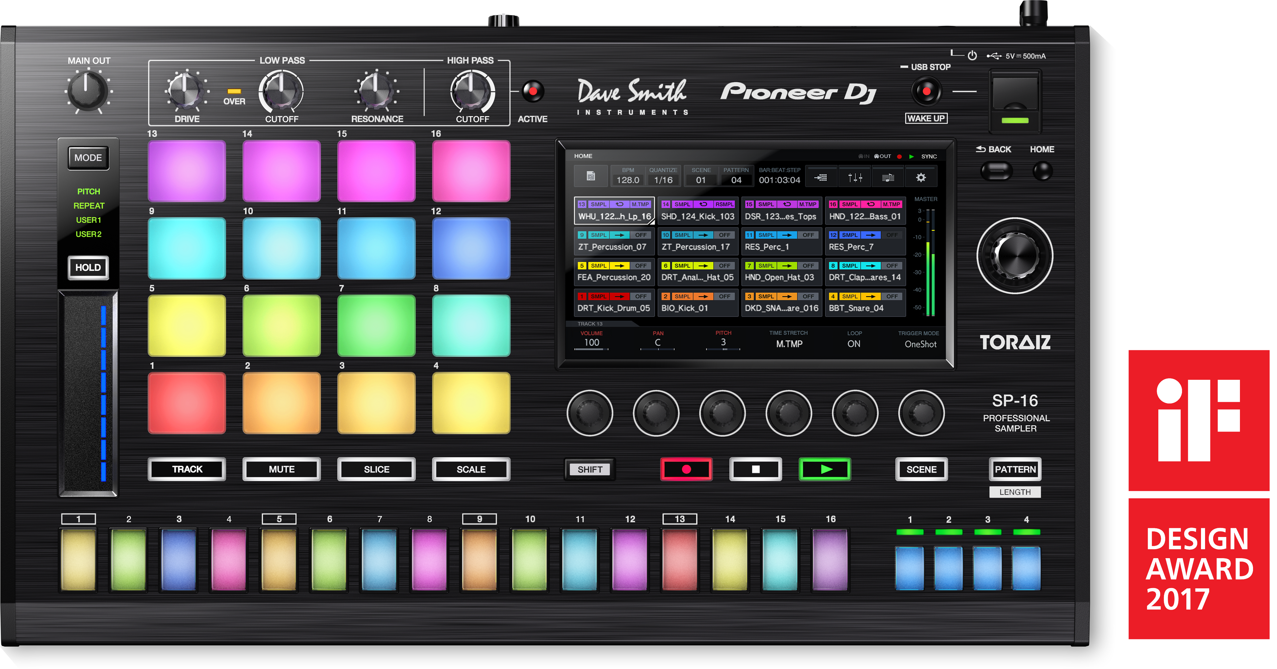 PIONEER DJ TORAIZ SP-16  (Discontinued)