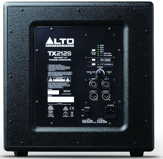ALTO TX212S  (No longer available)