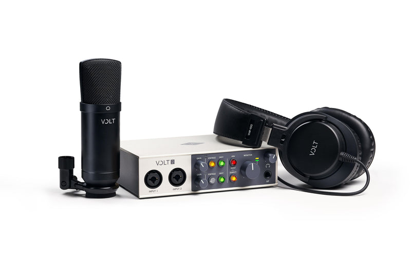 UNIVERSAL AUDIO VOLT-SB2  - Desktop 2-in/2-out USB 2.0 audio interface with Headphones and microphone