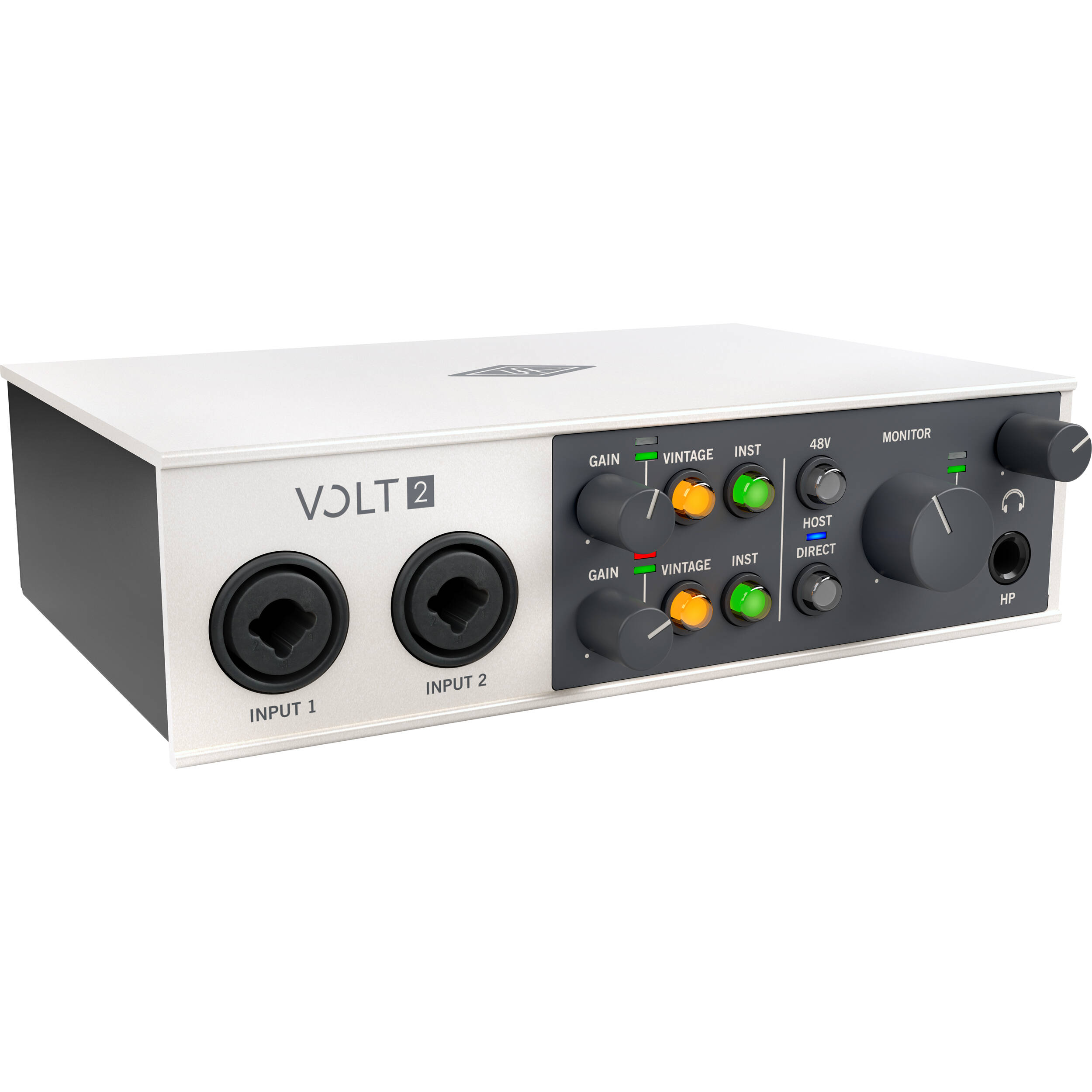 UNIVERSAL AUDIO VOLT-SB2 - Desktop 2-in/2-out USB 2.0 audio interface with Headphones and microphone
