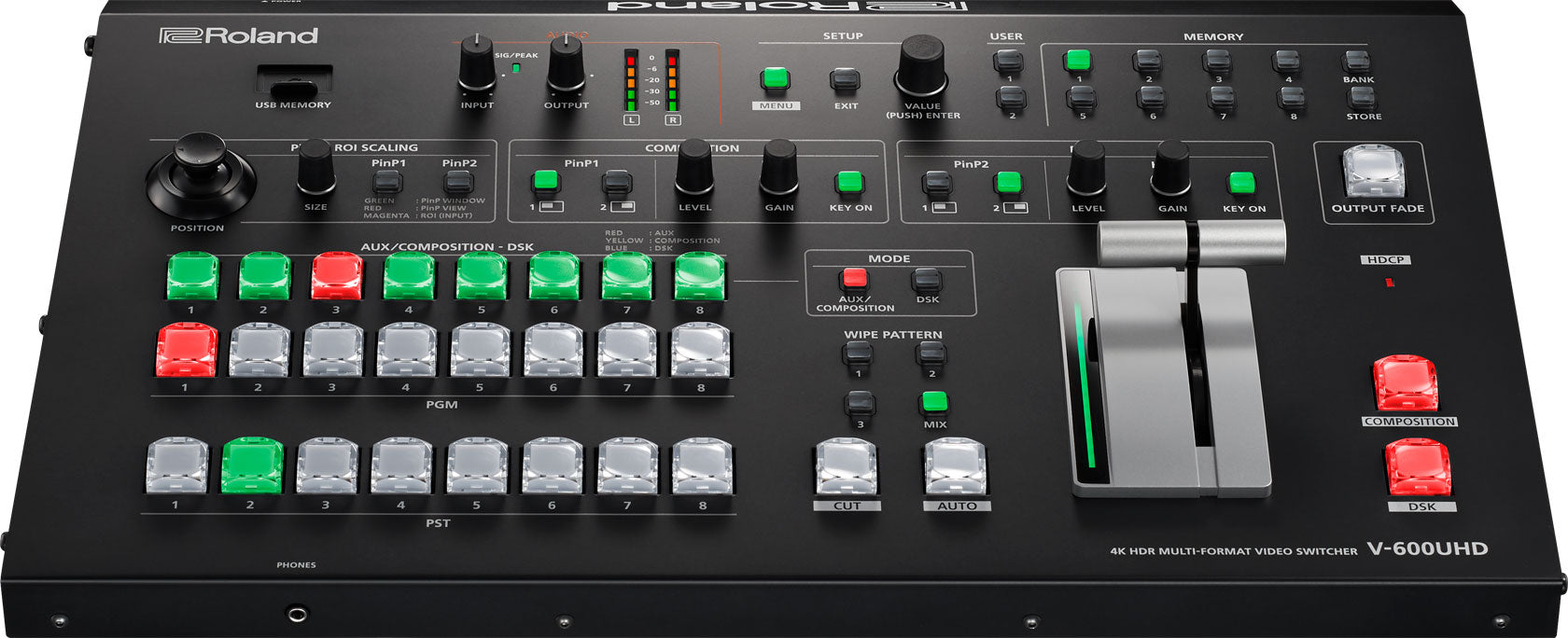 ROLAND V-600UHD - Professional multi-format video switcher