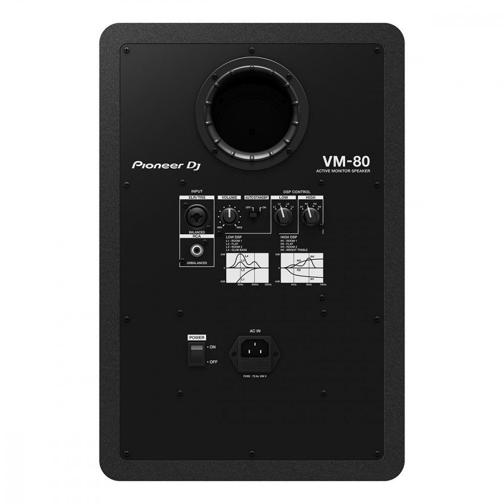 PIONEER DJ VM-80 - Professional DJ 8" monitors with DSP