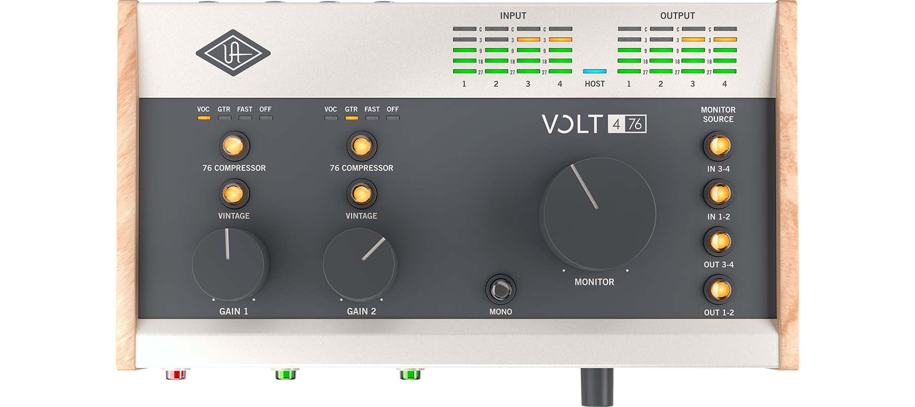 UNIVERSAL AUDIO VOLT 476 Desktop 4-in/4-out USB audio interface