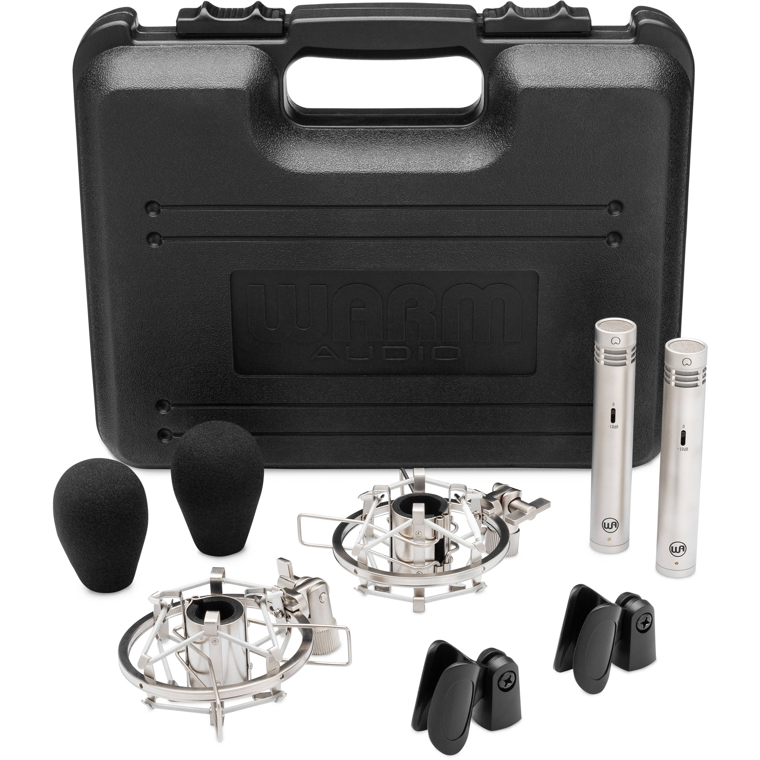 WARM WA-84-C-N-ST / Pair of Condenser microphone (Nickel)