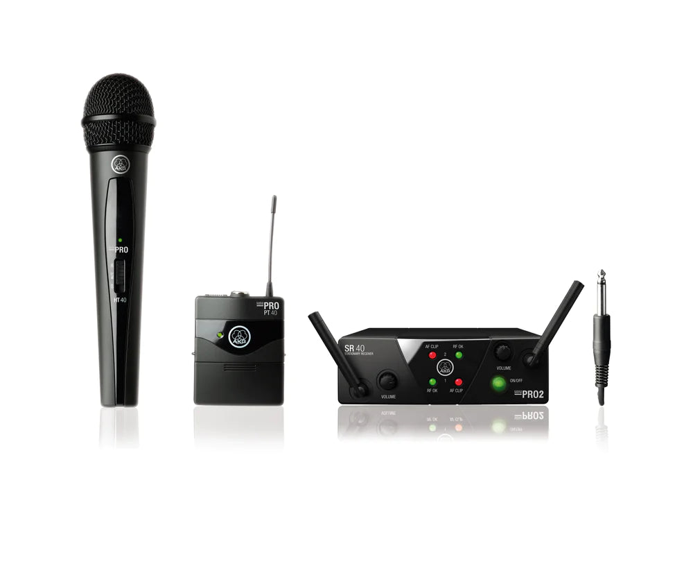 AKG WMS40MINI2-MIX-SET-US25BD - AKG WMS40MINI2-MIX-SET-US25BD Wireless System Band US 25 B/D