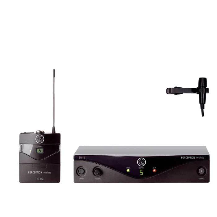 AKG WMS45-PRES-A1 - AKG WMS 45 PRESENTER Wireless Lavalier System (A1)