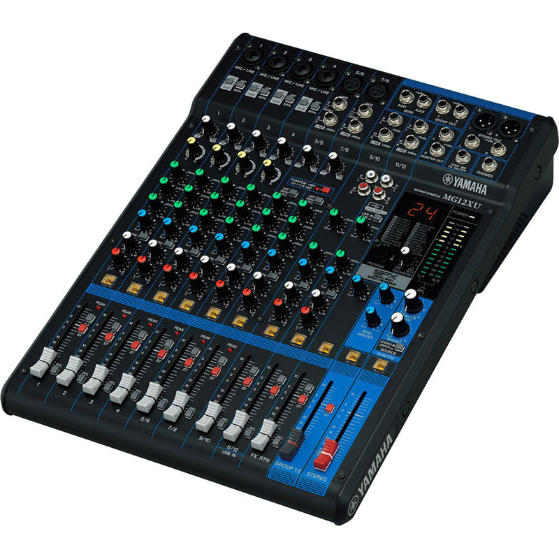 YAMAHA MG12XU - 12 Channel Mixing Console with effects