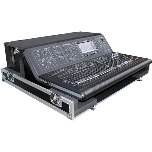 PRO-X- XS-MIDM32DHW - ProX XS-MIDM32DHW Flight Case For Midas M32 Live Mixer Console With Doghouse And Wheels