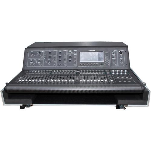 PRO-X- XS-MIDM32DHW - ProX XS-MIDM32DHW Flight Case For Midas M32 Live Mixer Console With Doghouse And Wheels