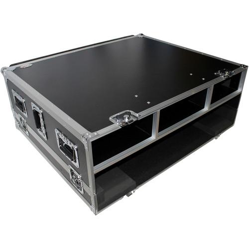 PRO-X- XS-MIDM32DHW - ProX XS-MIDM32DHW Flight Case For Midas M32 Live Mixer Console With Doghouse And Wheels