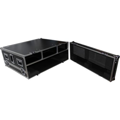 PRO-X- XS-MIDM32DHW - ProX XS-MIDM32DHW Flight Case For Midas M32 Live Mixer Console With Doghouse And Wheels