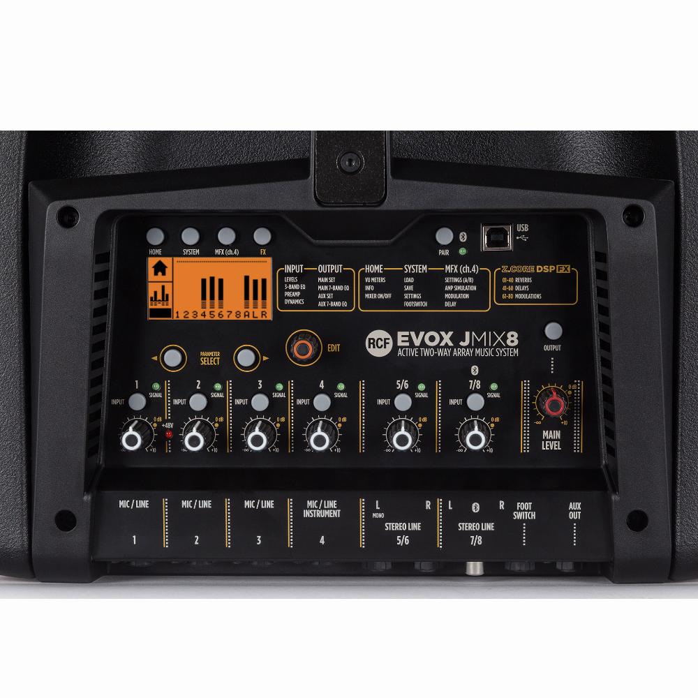 RCF-EVOX JMIX8 - Evox J8 with digital mixer