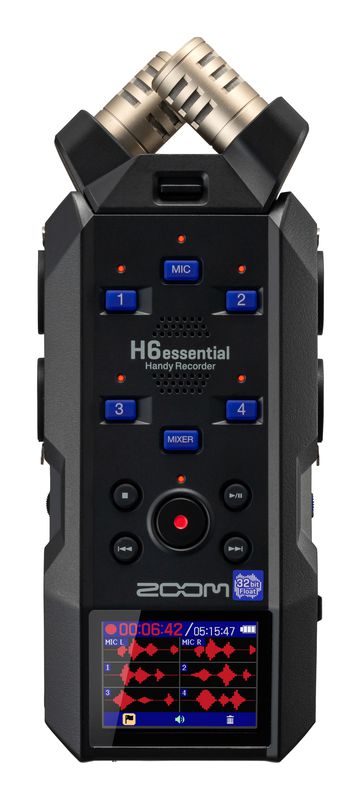 ZOOM H6 Essential (Open box) 6-track 32-bit float recorder with Dual A/D Converters (Copie)