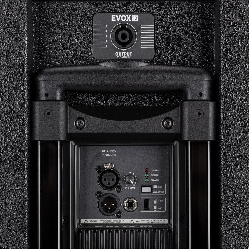RCF-EVOX 12 - Digital active speaker system 8x4" drivers + 15" sub