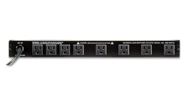 ART ProAudio PB4X4 ART POWER DISTRIBUTION SYSTEM - ART PB4X4 Rackmount 8 Outlet Power Conditioner Amp Surge Protector