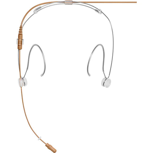 Shure DH5T/O-LM3 Microphone Headworn - Shure DH5 DuraPlex Omnidirectional Headset Microphone (Tan, 3-Pin LEMO)