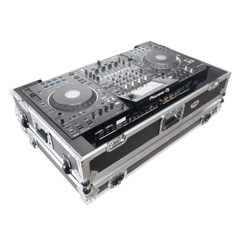 PRO-X- XS-XDJXZ W - Flight Case for Pioneer XDJ-XZ Standalone DJ System w/ Wheels (Silver)