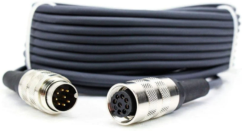 Neumann KT 8 Microphone cable for M 147, 149, 150 Tube, 33 ft (10 m), DIN 8 connectors - Neumann KT 8 Microphone Cable for Neumann M149, M150 and M147 Tube Microphones (33-feet) (10m)(Black)