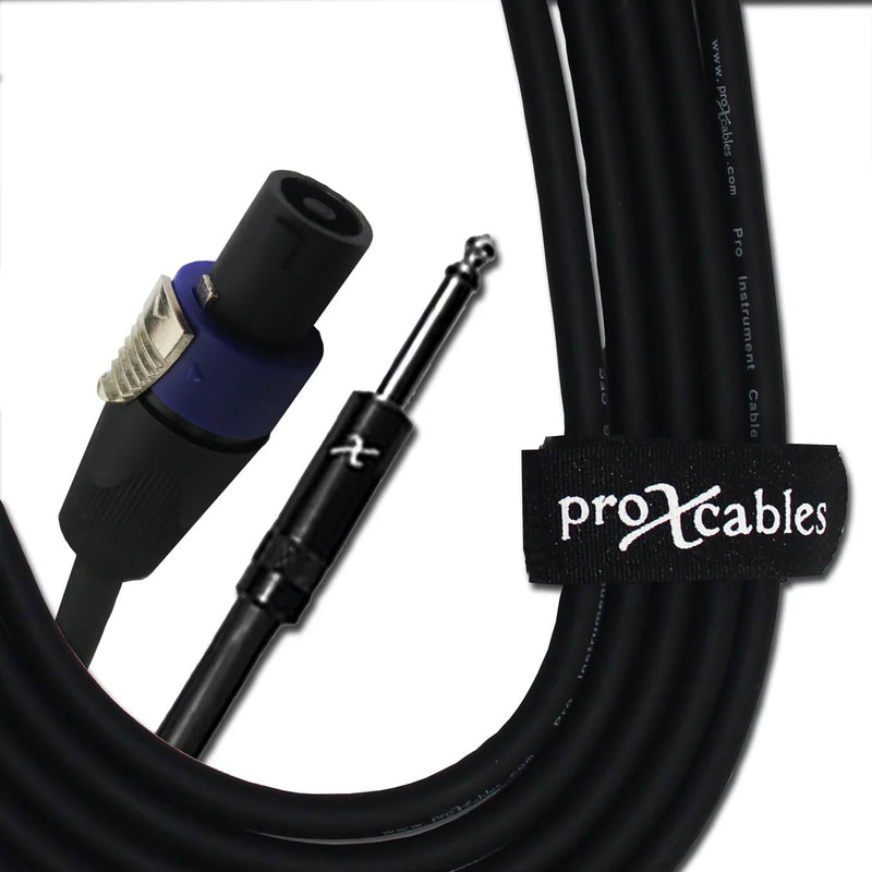 PROX-XC-SQ25 - ProX XC-SQ25 25ft. 12 AWG SpeakOn to 1/4" TS High Performance Speaker Cable