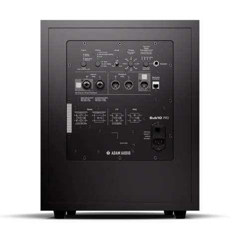 ADAM AUDIO SUB10 PRO - Subwoofer delivering intelligent bass -DSP technology