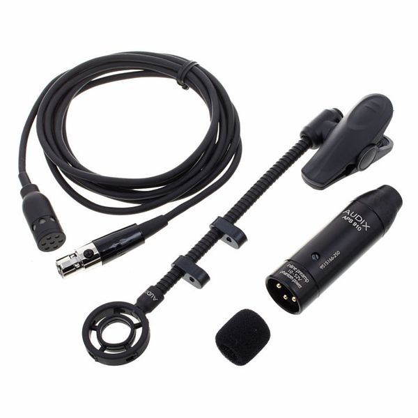 AUDIX ADX20IP - Audix ADX20IP Cardioid Condenser Instrument Microphone w/ APS910 Power Supply