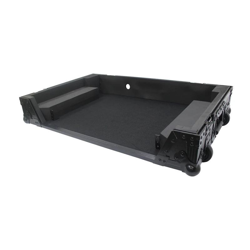 PRO-X- XS-RANEONE WBL - ProX XS-RANEONE WBL Flight Case For RANE ONE DJ Controller w/1U Rack and Wheels (Black/Black)