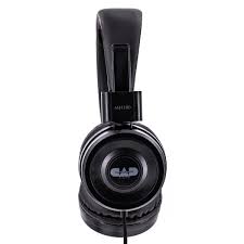 CAD AUDIO MH100 Closed-back Studio Headphones 40mm Drivers-Black - CAD MH100 Studio Headphones (Black)