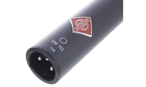 Neumann KM 183-MT Omnidirectional mic with K 30 capsule, SG 21 BK, WNS 100 - Neumann KM 183 MT Microphone (Matte Black)