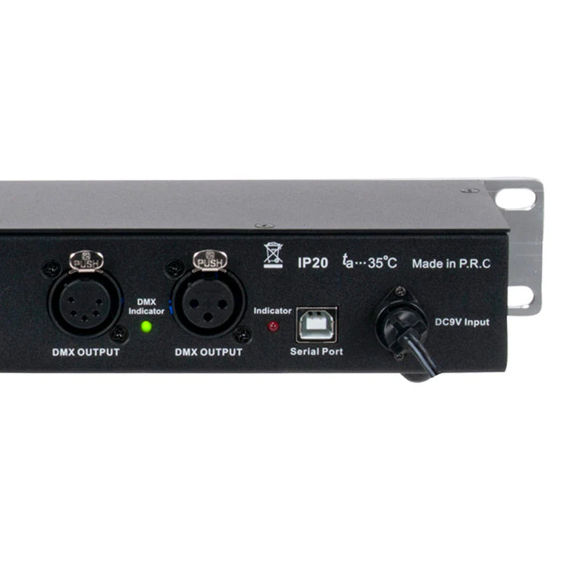 MYDMX-RM - Rackmount Dmx Interface & Playback